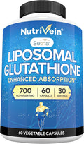 Nutrivein Premium Glutatión Liposomal 700 mg – 60 Cápsulas