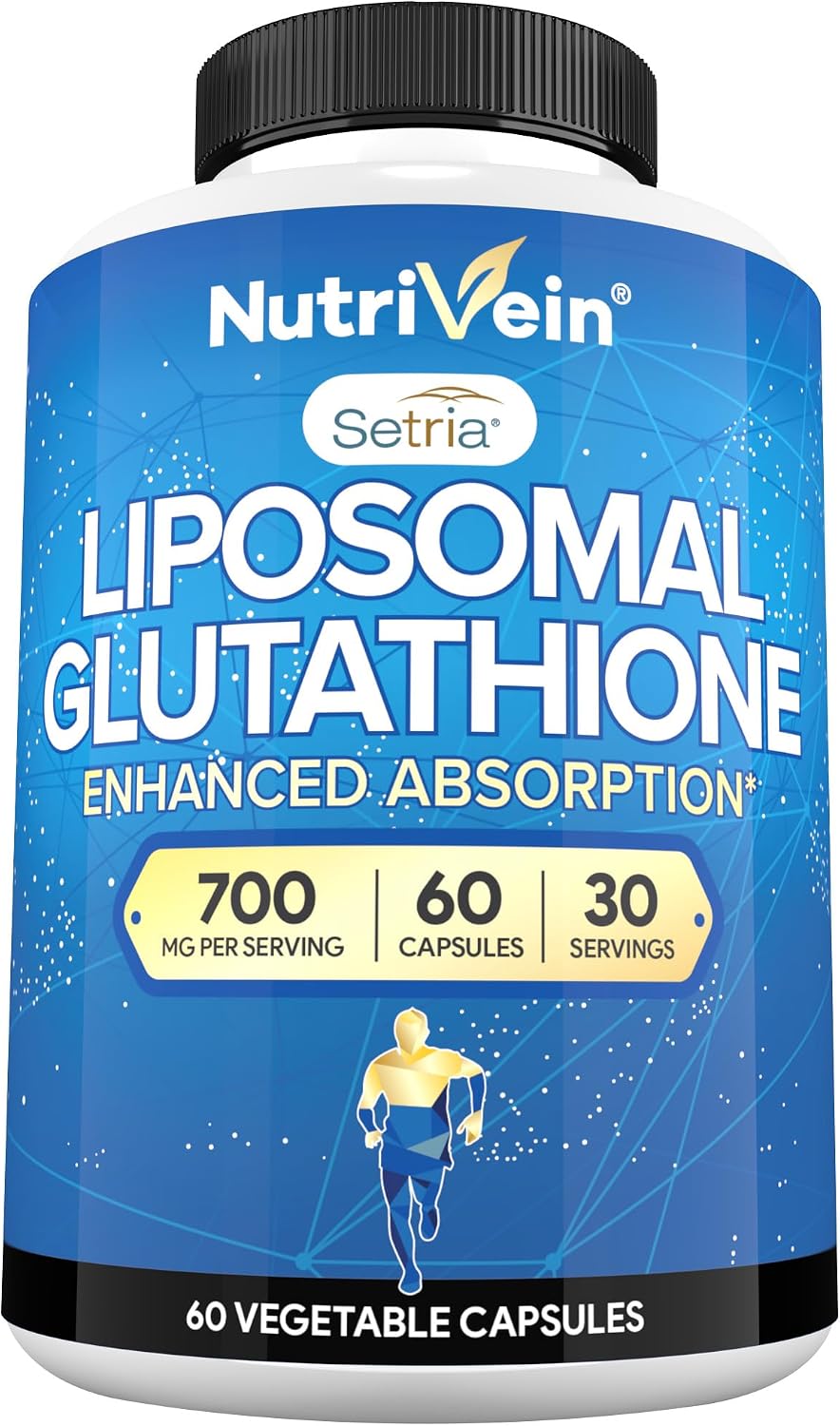 Nutrivein Premium Glutatión Liposomal 700 mg – 60 Cápsulas
