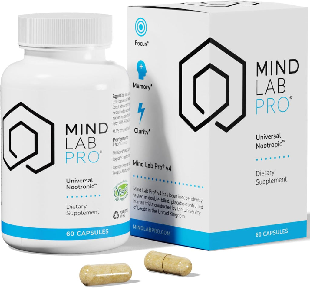 Mind Lab Pro® MLP® v4 Universal Nootropic™ – 60 Cápsulas Veganas
