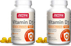 Jarrow Formulas Vitamin D3 5000 IU (125 mcg) - 100 Softgels - Gluten Free