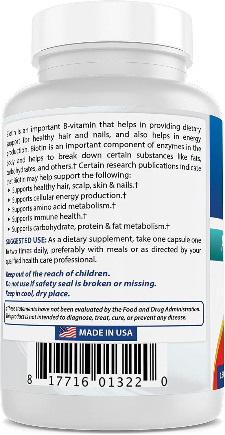Best Naturals Biotina 5 mg