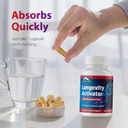 Longevity Activator - Complemento Antienvejecimiento con Resveratrol