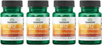 Swanson Ultra Vitamina B12 Metilcobalamina 2500 mcg - 60 Comprimidos Sabor a Cereza Negra Natural (Pack de 4)