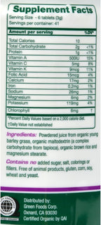 Green Foods Dr. Hagiwara Green Magma Barley Grass Juice Powder - 250 Comprimidos (Pack de 2)