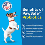 PawSafe Probióticos para Perros Masticables - 120 Unidades - Sabor Pollo y Miel