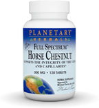 Planetary Herbals Full Spectrum Castaño de Indias 500 mg - 120 Comprimidos