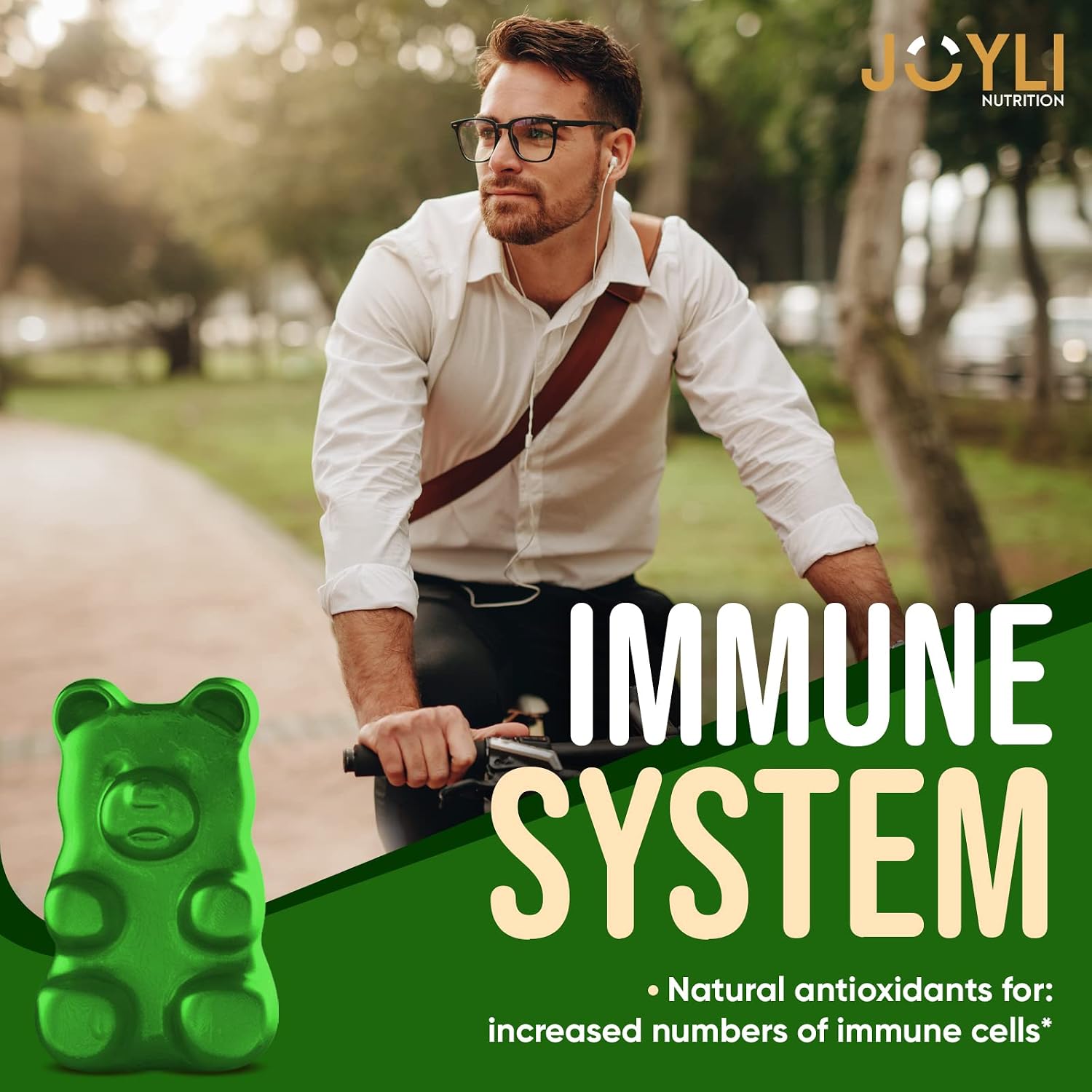 JOYLI Nutrition - Gominolas de Sea Moss para Adultos y Niños – Suplemento Vegano con Bladderwrack y Burdock Root – Sin Azúcar – 2 Paquetes de 60 Gominolas
