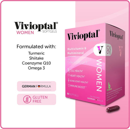 Vivioptal, Mujer, Complemento – Hierro: Necesario para la formación de glóbulos rojos y el transporte de oxígeno. – Image 5