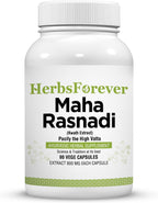 Herbsforever Maha Rasnadi Kwath - Suplemento Ayurvédico 90 Cápsulas Vegetales (800 mg) para Articulaciones y Movilidad