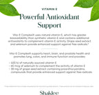 Shaklee Vita-E 400 UI con Selenio y Extracto de Semilla de Uva - 90 Cápsulas Blandas