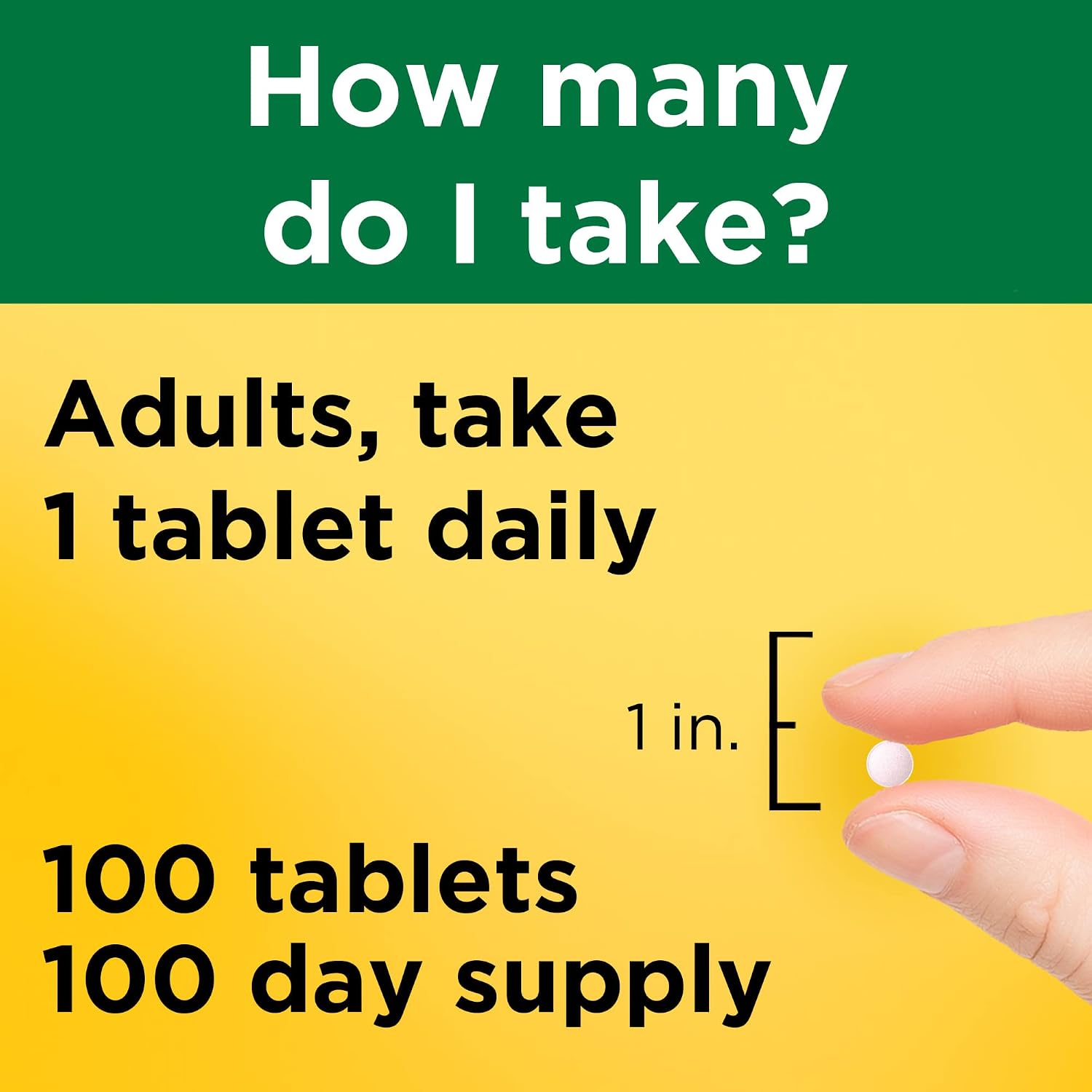 Nature Made Vitamina B12 500 mcg - 100 Tabletas