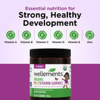 Wellements Gominolas Multivitamínicas Orgánicas para Niños (3+ años) - 60 gominolas