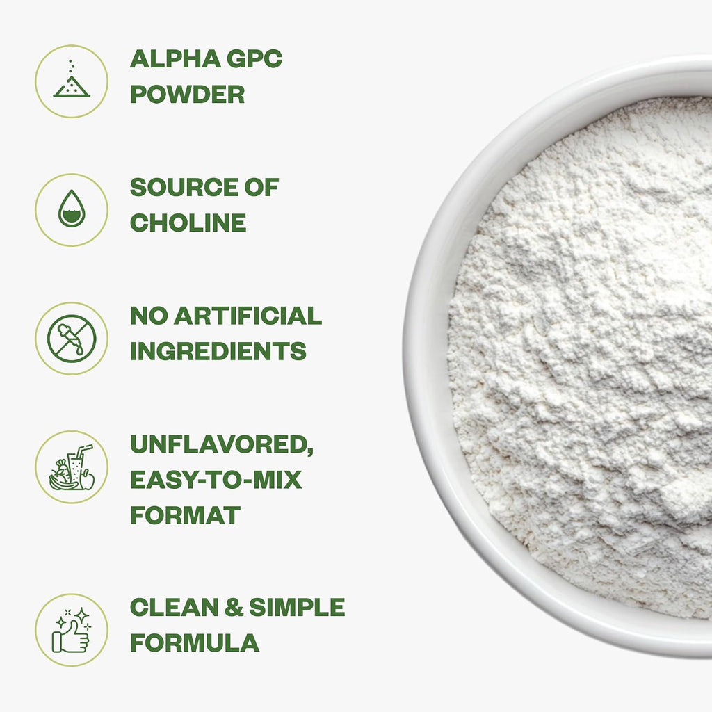 Puristic Alpha GPC en Polvo, 25g – Suplemento de Colina Pura