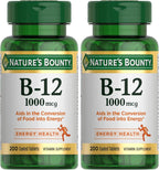 Nature's Bounty Vitamina B12 1000 mcg, 200 tabletas