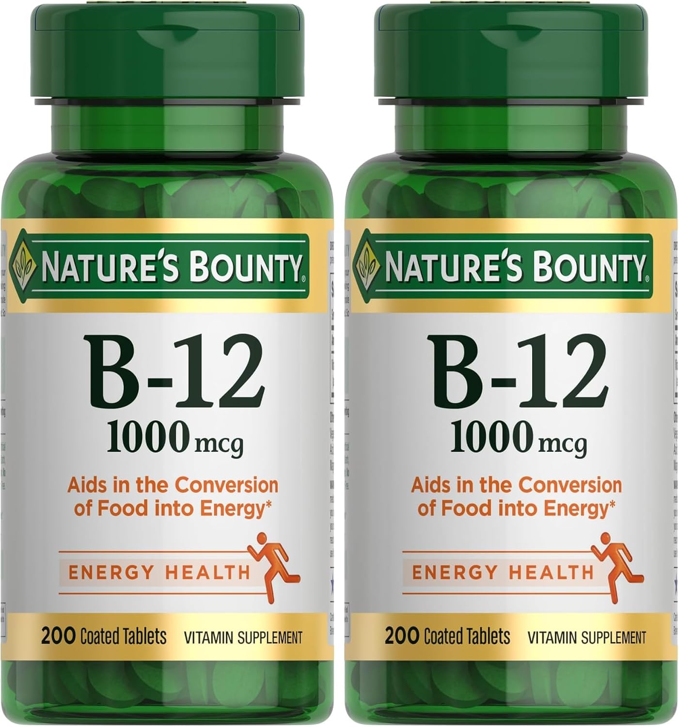 Nature's Bounty Vitamina B12 1000 mcg, 200 tabletas