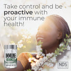 FitLife Brands Advanced Immune Booster – Defensa Inmunológica con Saúco, Vitamina C, Vitamina D, Zinc y Probiótico (90 Cápsulas)