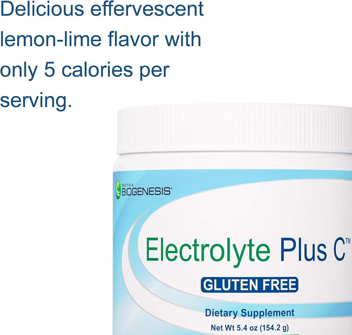Nutra BioGenesis Electrolyte Plus C - Hydration Powder with Electrolytes and Vitamin C