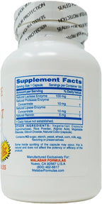 Malabar Complete Milk Digestant, 180 Comprimidos