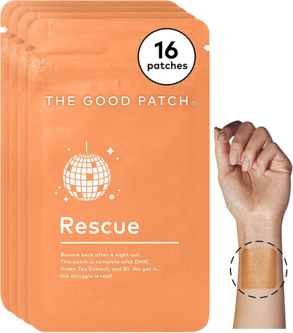 The Good Patch Rescue Recovery Parche de Recuperación con DHM, Té Verde y Vitamina B1 (8 Parches) – Image 8