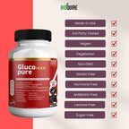 Gluco Max Pure Ultra, 60 Cápsulas