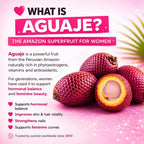 Natural Curves & Hormonal Balance – Cápsulas de Aguaje para Mujer – CurvyFruit – 100 Cápsulas Veganas – Hecho en Perú