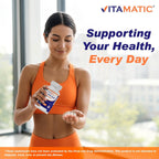 Vitamatic Goma de Masilla 1000 mg por ración, 120 cápsulas