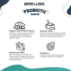 Bruno & Lukas Probióticos Masticables para Perros – Salud Digestiva y Apoyo Inmunológico – 90 Chews