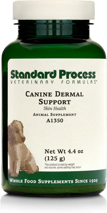 Standard Process Canine Dermal Support - Suplemento para la piel y glándulas suprarrenales para perros - 125 g – Image 1