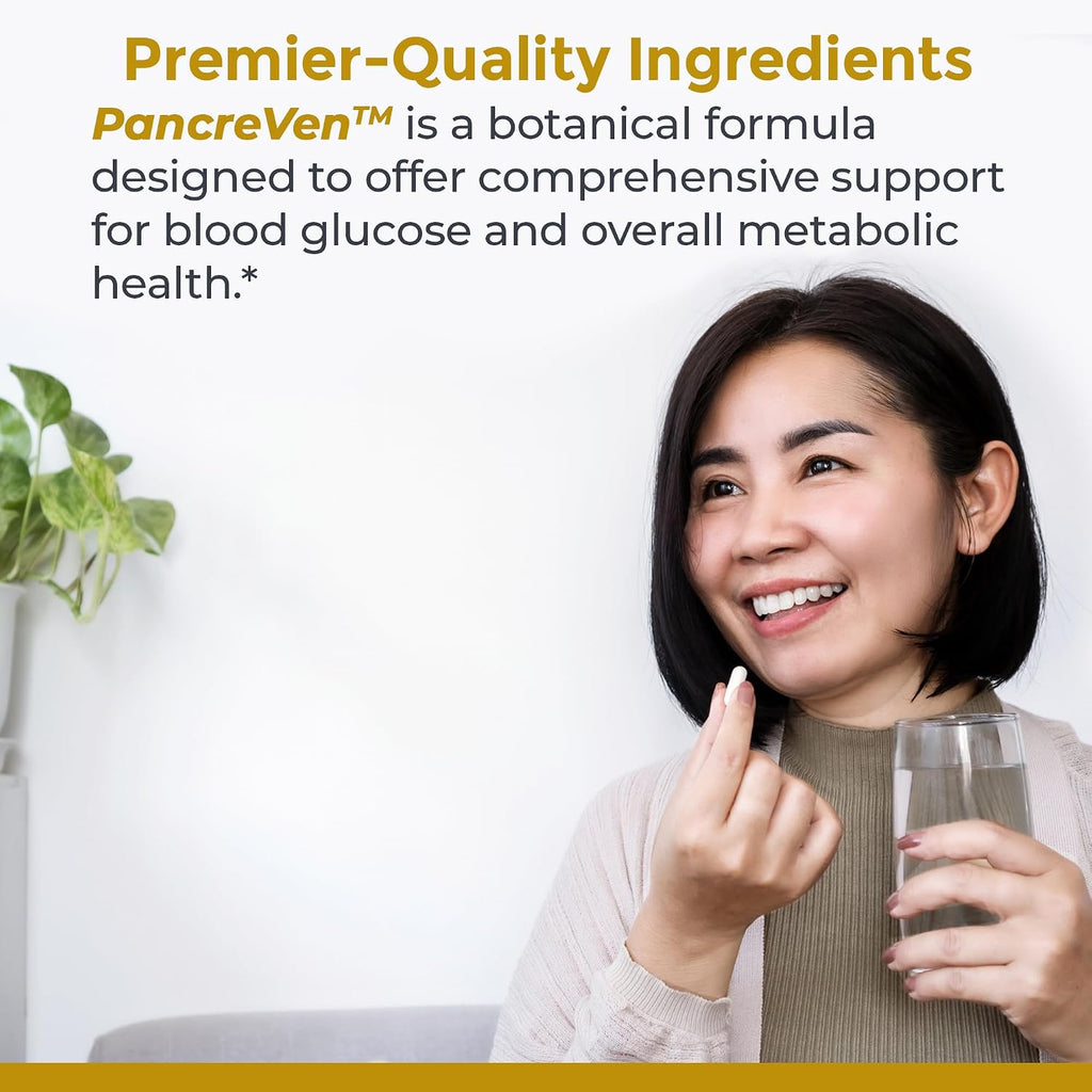 Premier Research Labs PancreVen – Apoyo Pancreático con Canela Orgánica de Ceilán y Tuna – 120 Cápsulas Vegetales