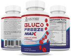 (3 Pack) Glucofreeze Max Advanced Formula 1295MG 180 Cápsulas