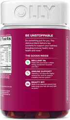 OLLY Women's Multi Vitamin Gummies con Biotina, Sabor Blissful Berry (200 unidades)