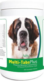 Healthy Breeds Saint Bernard Multi-Tabs Plus Comprimidos Masticables, 365 Unidades