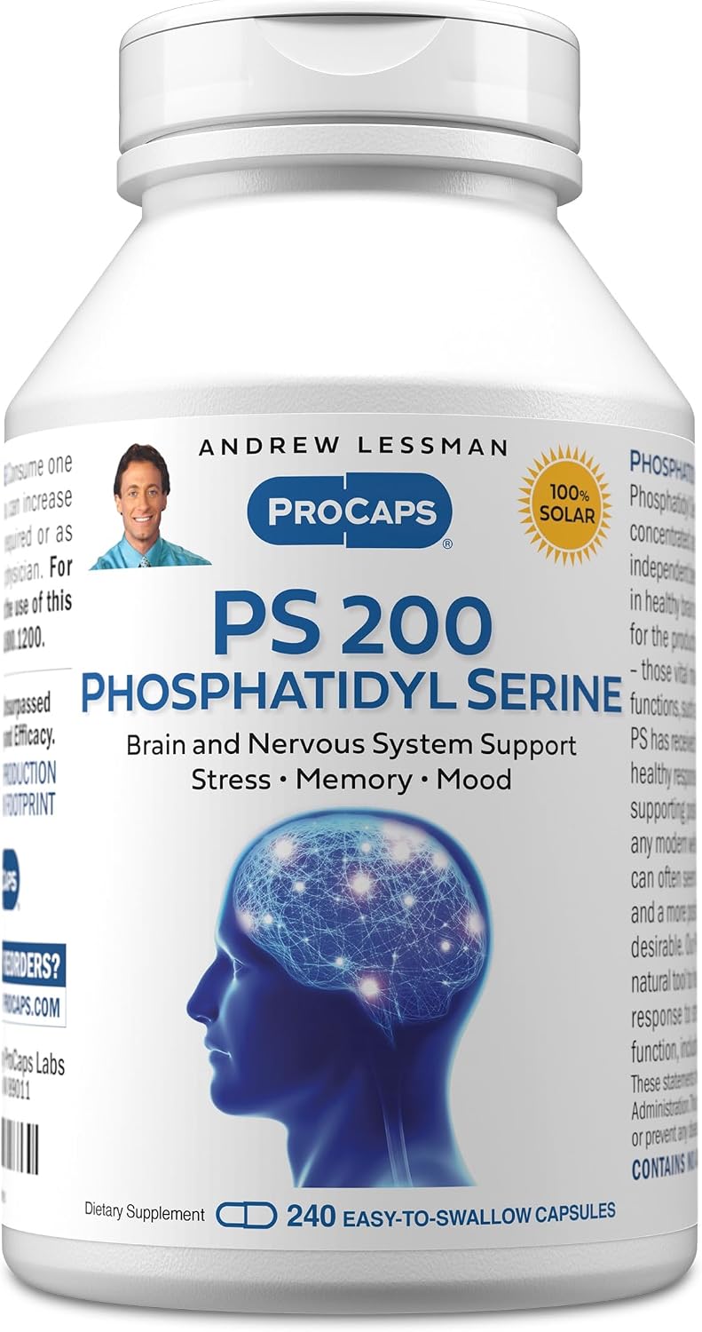 ANDREW LESSMAN PS 200 Phosphatidylserine 120 Capsules