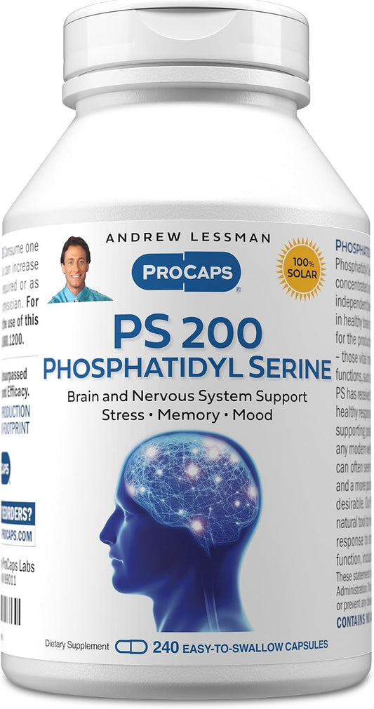 ANDREW LESSMAN PS 200 Phosphatidylserine 240 Capsules