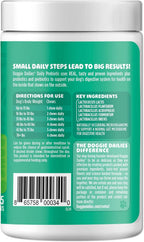 Doggie Dailies Probióticos para Perros con Prebióticos - 225 Masticables Blandos Sabor Calabaza