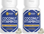 Natural Stacks Vitamina D3 5000 UI con Aceite de Coco - 30 Cápsulas Blandas