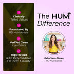 HUM Hormone Balance for Women - Supplement with Chasteberry and Dong Quai - 60 Capsules