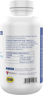 Vet Plus Probios Digestive - 180 Comprimidos para Perros