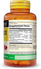 MASON NATURAL Complejo B con Vitamina C – 100 Cápsulas