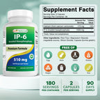 Best Naturals IP-6 510 mg 180 Cápsulas