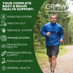 Multivitamínico Diario para Hombres con Vitaminas, Minerales y Alimentos Integrales Orgánicos - 90 Cápsulas