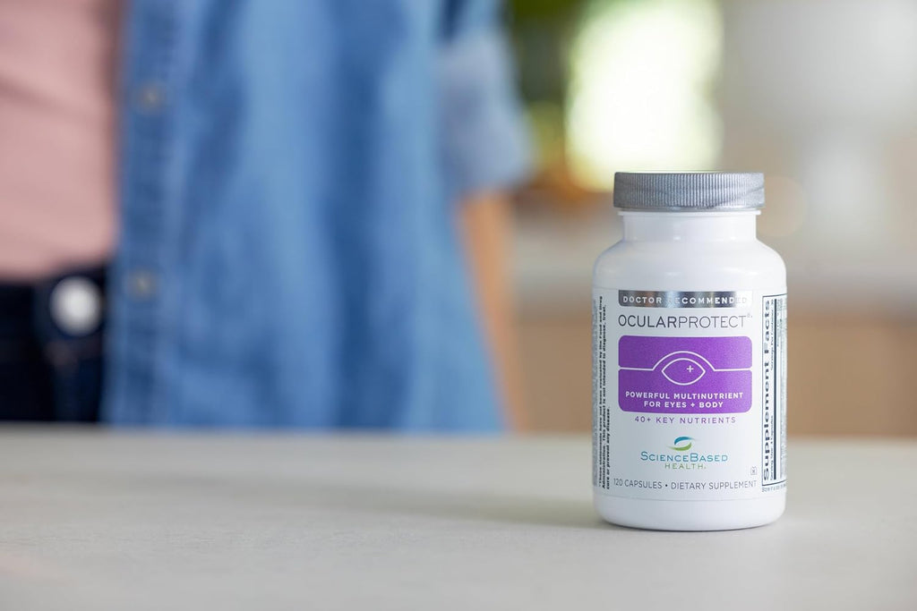 ScienceBased Health OcularProtect – Multivitamínico Ocular Diario con 40+ Nutrientes Clave