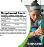 NaturesPlus Ultra C con Escaramujo, 2000 mg, 90 comprimidos vegetales - Liberación Sostenida