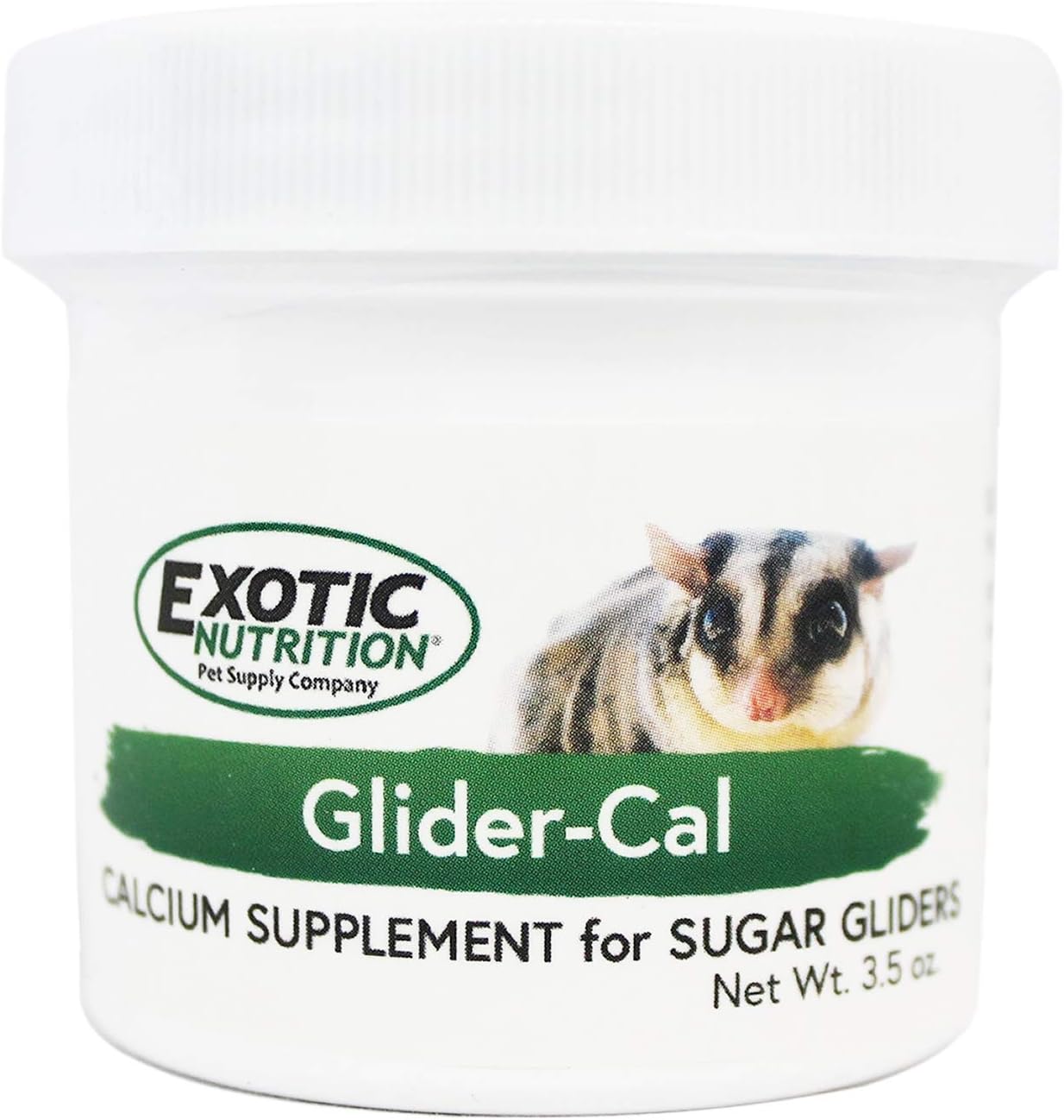Exotic Nutrition Glider-Cal - Calcium Supplement for Sugar Gliders (3.5 oz)