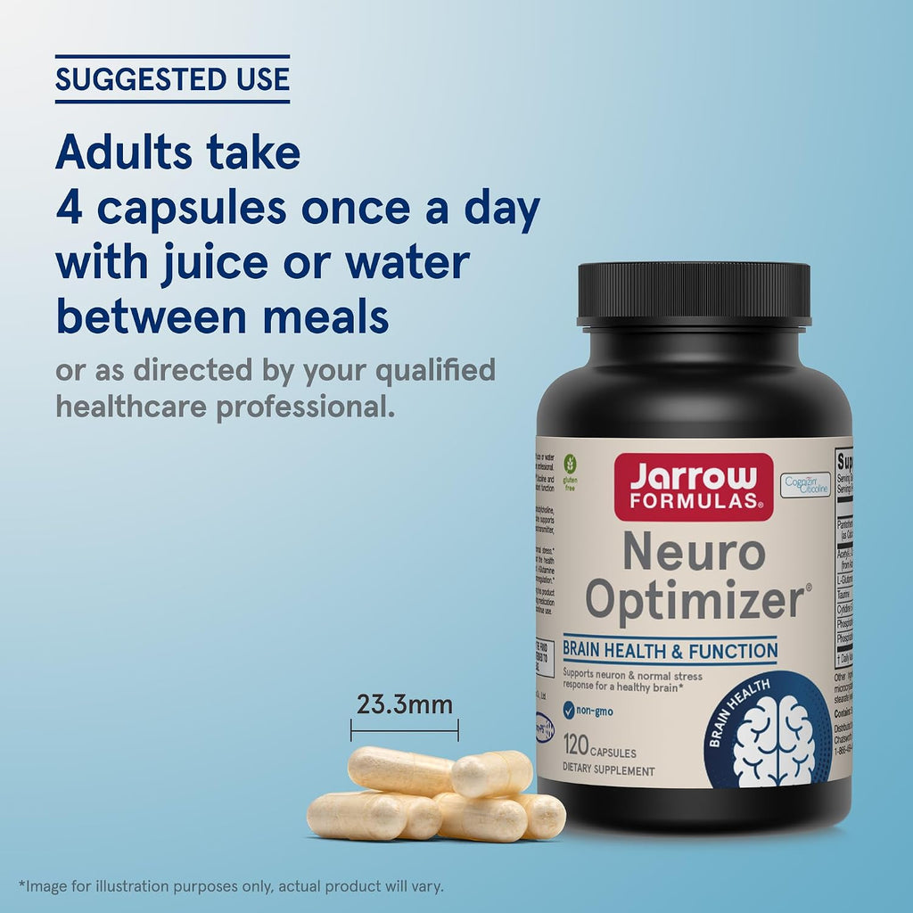 Neuro Optimizer de Jarrow Formulas - 120 Cápsulas