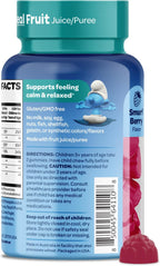 Smurfs Kids Calm Gummies – Gominolas Calmantes para Niños con Melisa y L-Teanina