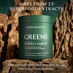 BodyHealth Perfect Greens Formula - Superfood en Polvo Sabor Manzana Verde (30 Porciones)