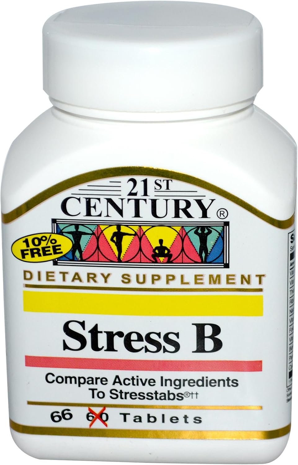 Stress B de 21st Century - 66 Comprimidos