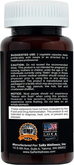 Clinical Daily Cholesterol Care - Suplemento Vegano para el Colesterol y Triglicéridos con Esteroles Vegetales, Guggul, Ajo, Niacina y Pimienta de Cayena (60 Cápsulas)