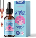 JoySpring Kids B Complex | Gotas líquidas de complejo B con saúco, zinc y vitamina C | Apoyo para el bienestar general (30 ml)